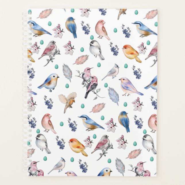Agenda Padrão de Aves de primavera (Frente)