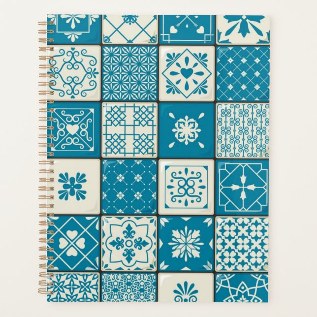 Agenda Padrão de azulejos cerâmicos (Frente)