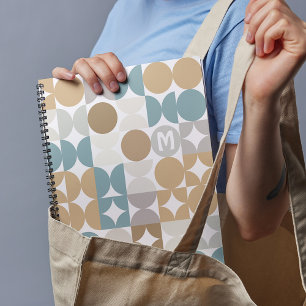 Agenda Padrão de bege verde Cinza azul-lacrimogêneo perso