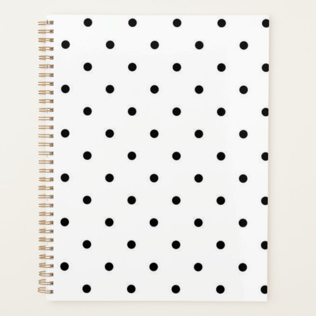 Agenda padrão de bolinhas (Frente)