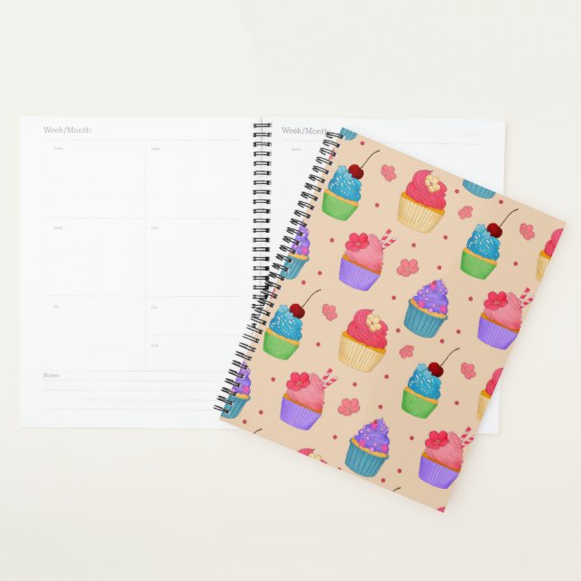 Agenda Padrão de bolos coloridos (Exibição)
