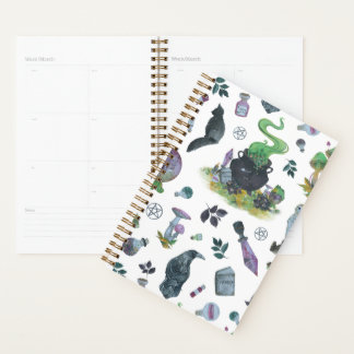 Agenda Padrão de Bruxa Spooky