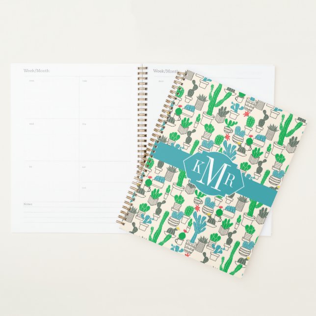 Agenda Padrão de Cactos Florais Naturais (Exibição)