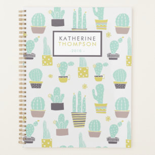 Agenda Padrão de Cactus Cute