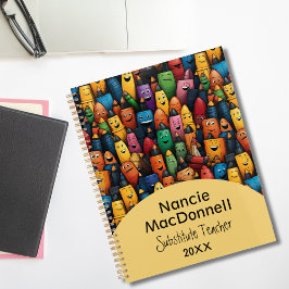 Agenda Padrão de Caneta de Tutoring para Professores Colo