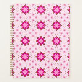 Agenda Padrão de Confetes de Flor de Pétala