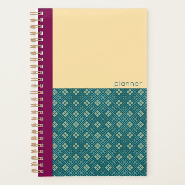 Agenda Padrão de diamante japonês (Frente)