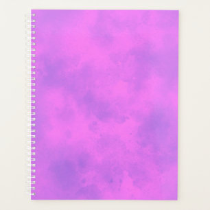 Agenda Padrão de efeito de nuvem de na moda Storm Rosa