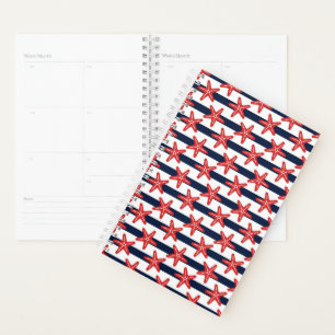 Agenda Padrão De Estrelas E Stripes