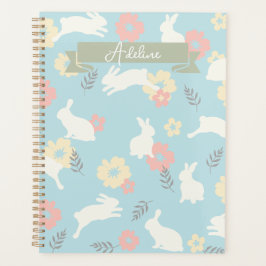 Agenda Padrão de Flores de Coelhos Frescos