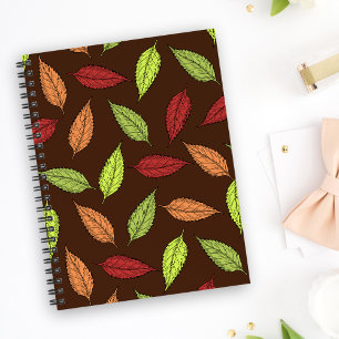 Agenda Padrão de Folhas, Folhas Coloridas, Folhas de Outo