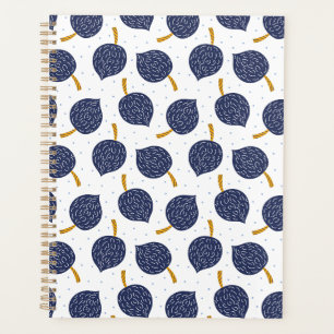 Agenda Padrão de Fruta da bomba voadora Abstrato azul mar
