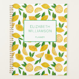 Agenda Padrão de fruta de citrinos de Verão com limão