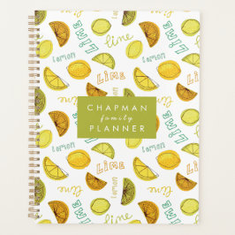Agenda Padrão de Frutas Cítricas Limão & Lima