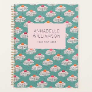 Agenda Padrão de Gerbera Daisy Floral