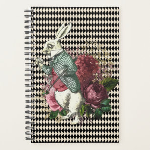 Agenda Padrão de Harlequin do Coelho de Alice