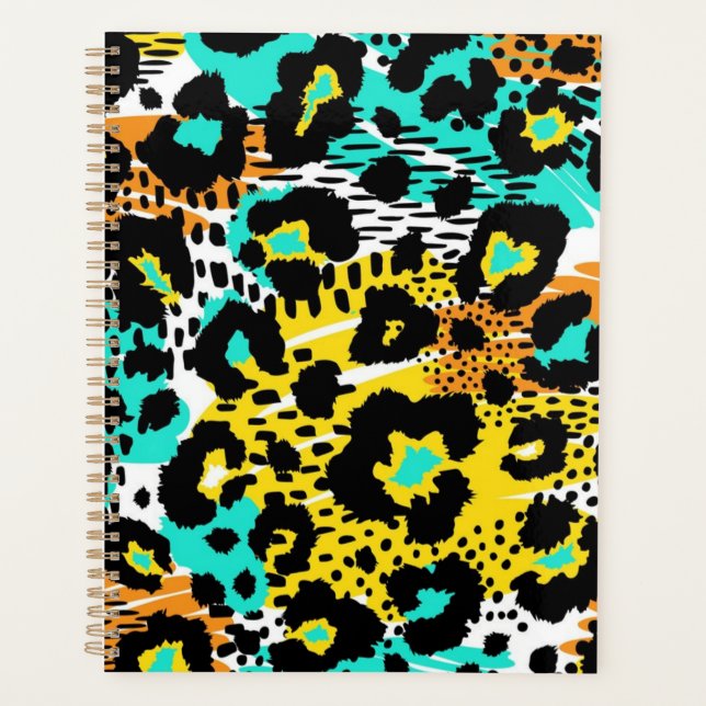 Agenda Padrão de impressão animal (Frente)