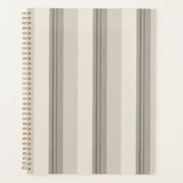 Agenda Padrão de Listra Soft Greige Atemporal Pintado à M