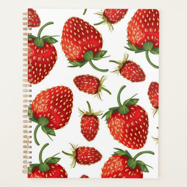 Agenda Padrão de morango (Frente)