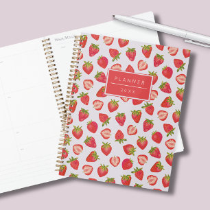 Agenda Padrão de Morango personalizado
