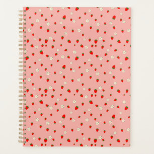 Agenda Padrão de Morangos e Flores