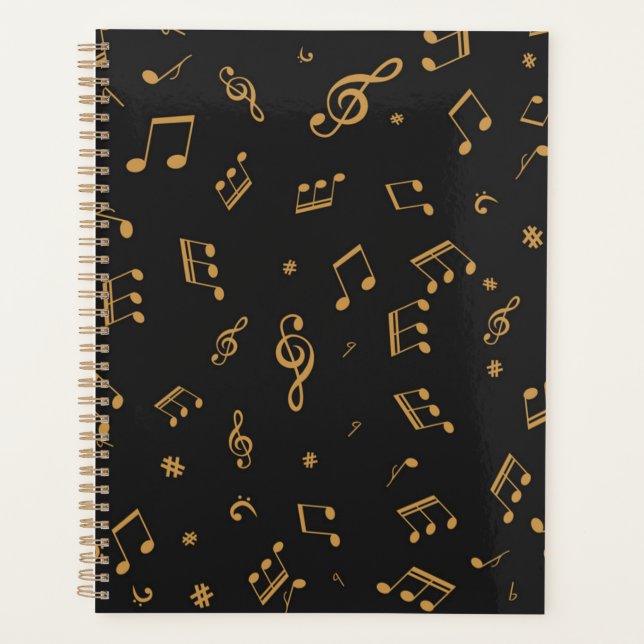 Agenda Padrão de música (Frente)
