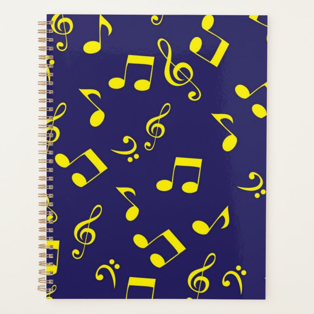 Agenda Padrão de música (Frente)