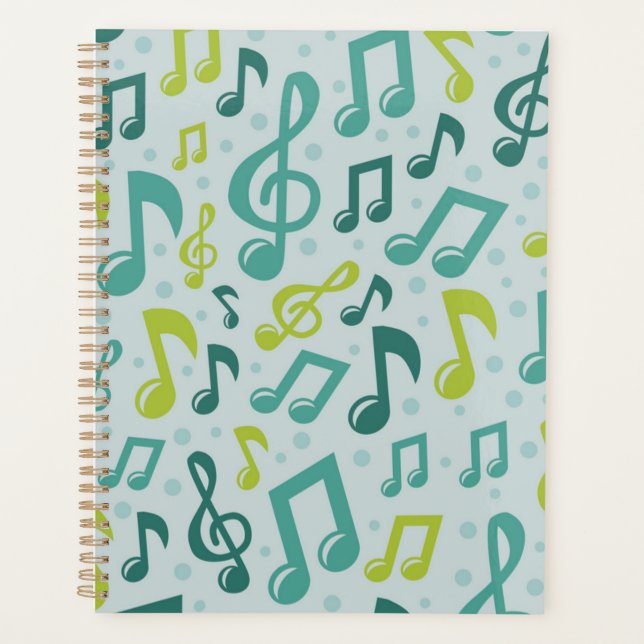 Agenda Padrão de música (Frente)