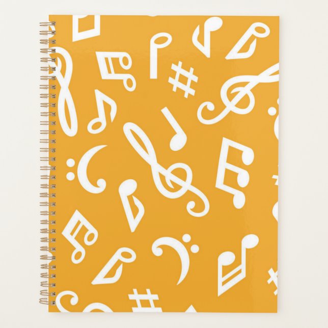 Agenda Padrão de música (Frente)