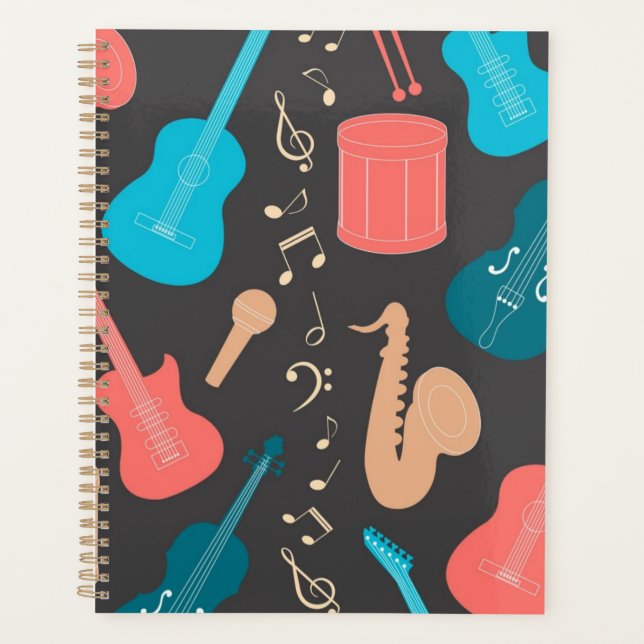 Agenda Padrão de música (Frente)