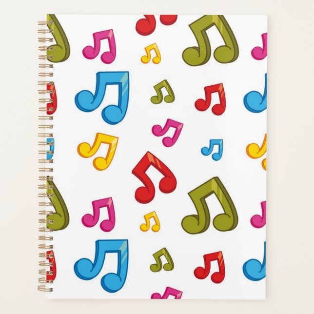 Agenda Padrão de música (Frente)