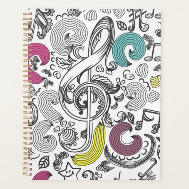 Agenda Padrão de música (Frente)