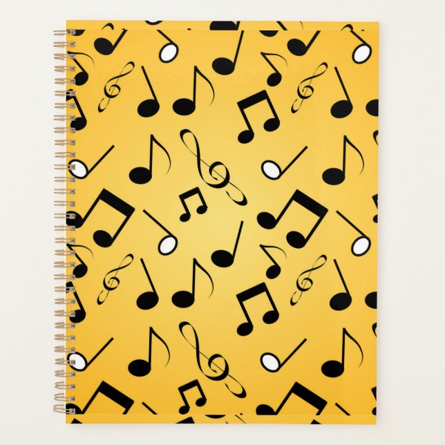 Agenda Padrão de música (Frente)