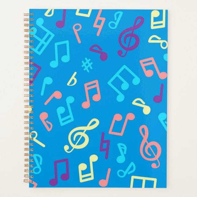 Agenda Padrão de música (Frente)