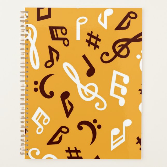 Agenda Padrão de música (Frente)
