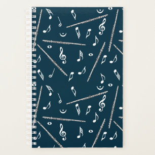 Agenda Padrão de Nota de Música Flute