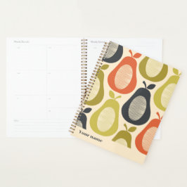 Agenda Padrão de Peras Escrivíveis Retroativas