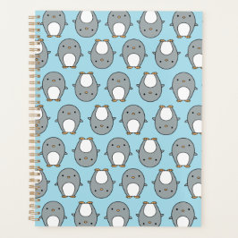 Agenda Padrão de Pinguim Azul Bebê