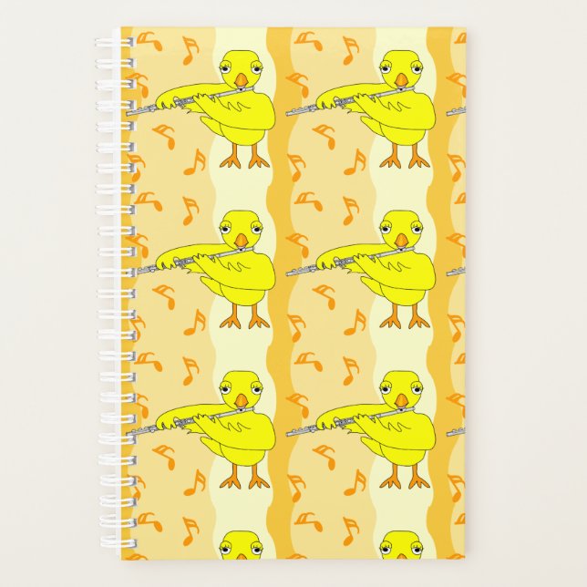 Agenda Padrão de Pintinho de Flute (Frente)