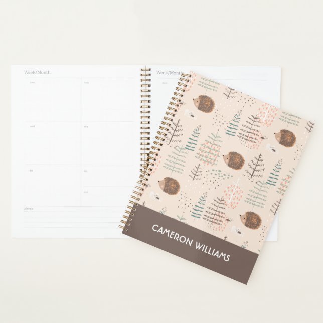 Agenda Padrão de Porte da Floresta em Cute (Exibição)