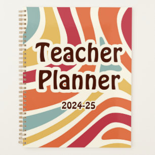 Agenda Padrão de professor de Pastel, 3 escola de anéis o