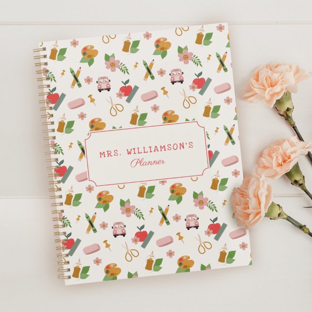 Agenda Padrão de Professores Personalizados Diversos (Criador carregado)