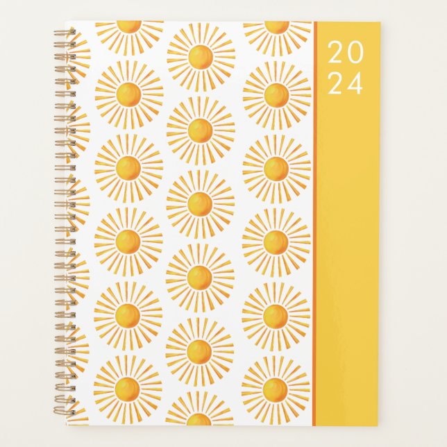 Agenda Padrão de sol 2024 (Frente)