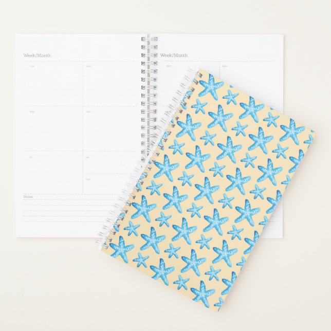 Agenda Padrão de Starfish Azul-Cria (Exibição)
