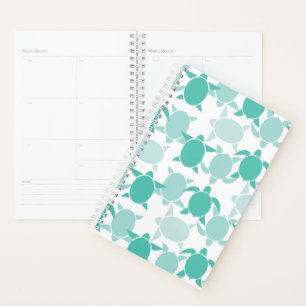 Agenda Padrão de Tartaruga Teal