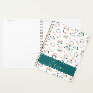 Agenda Padrão do Rainbows e Corações
