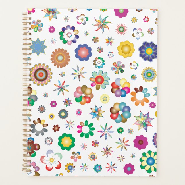 Agenda Padrão Floral (Frente)