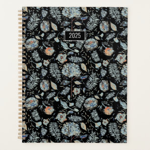 Agenda Padrão Floral do Planner 2025 Hydrangea