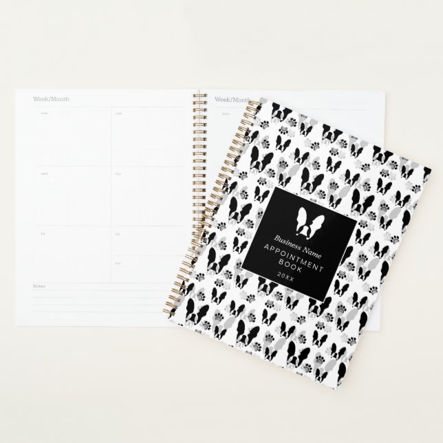 Agenda Padrão francês do buldogue (Exibição)