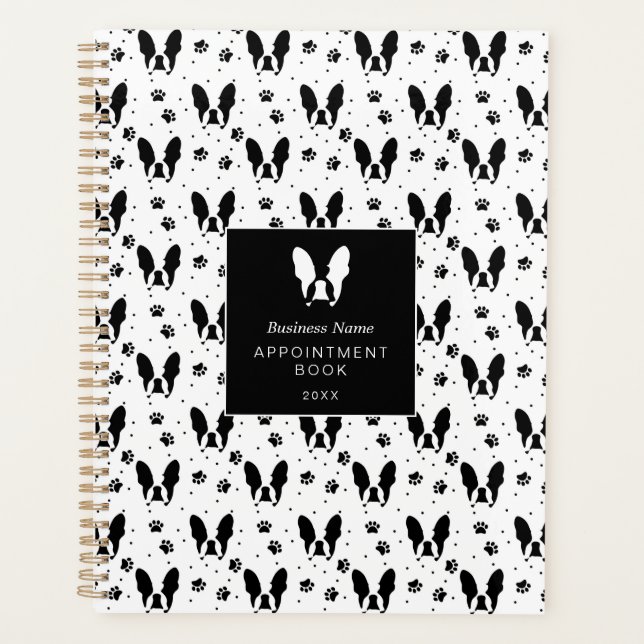 Agenda Padrão francês do buldogue (Frente)